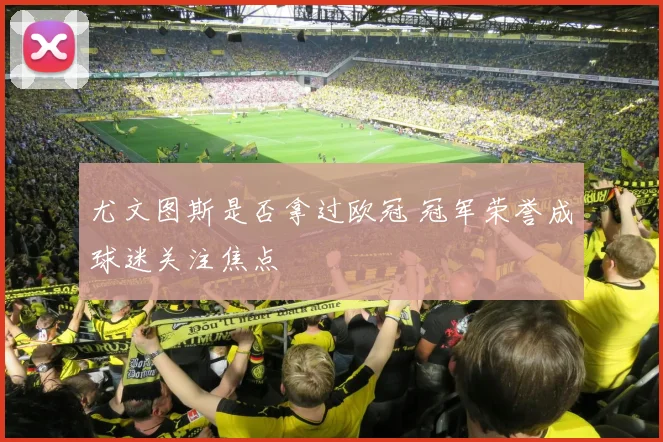 尤文图斯是否拿过欧冠 冠军荣誉成球迷关注焦点
